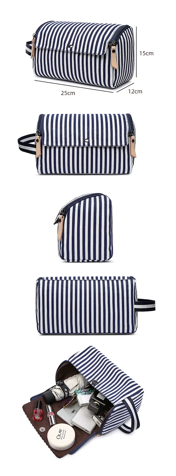 striped-canvas-travel-toiletry-bag