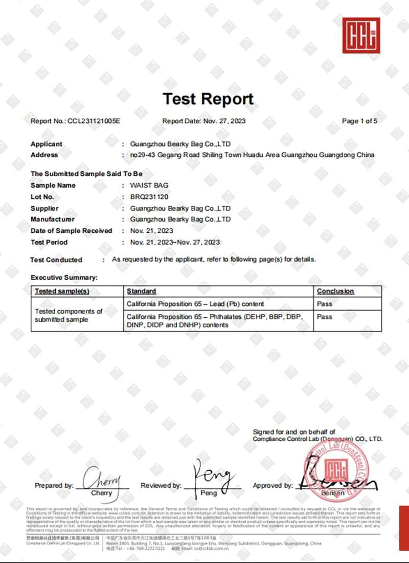 bearky-california-prop-65-compliant-safety-certificate