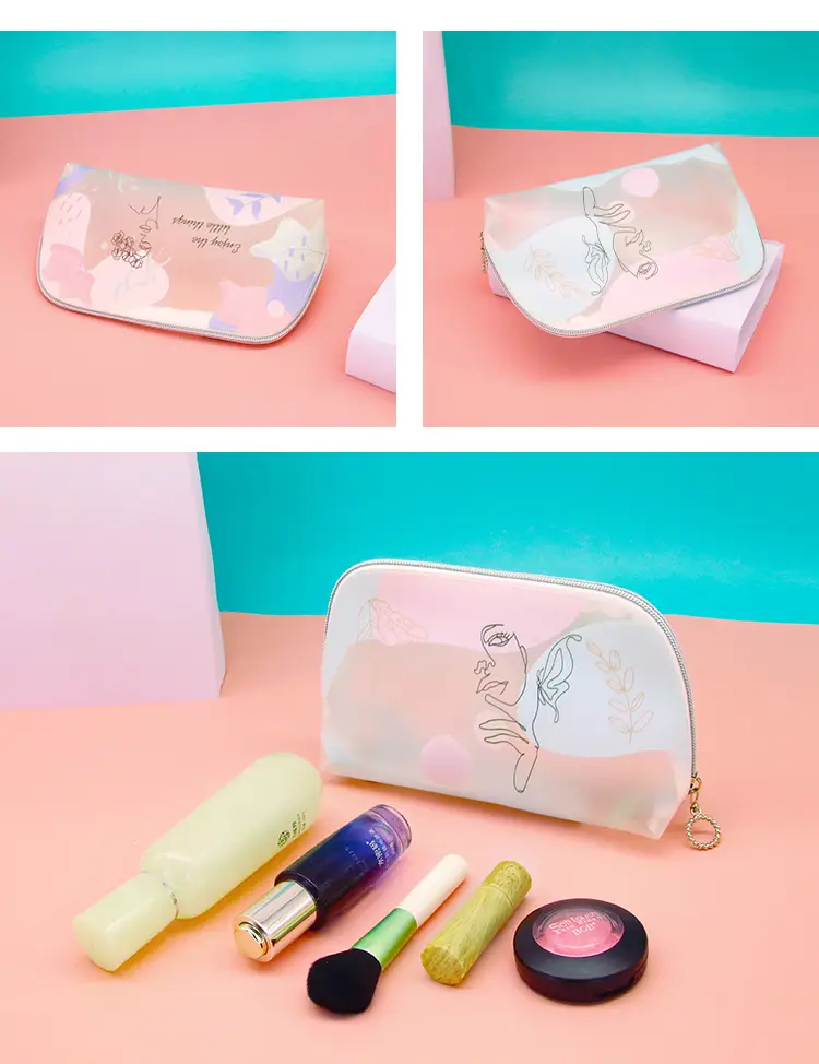 matte-frosted-effect-pvc-pouch matte-frosted-effect-pvc-pouch