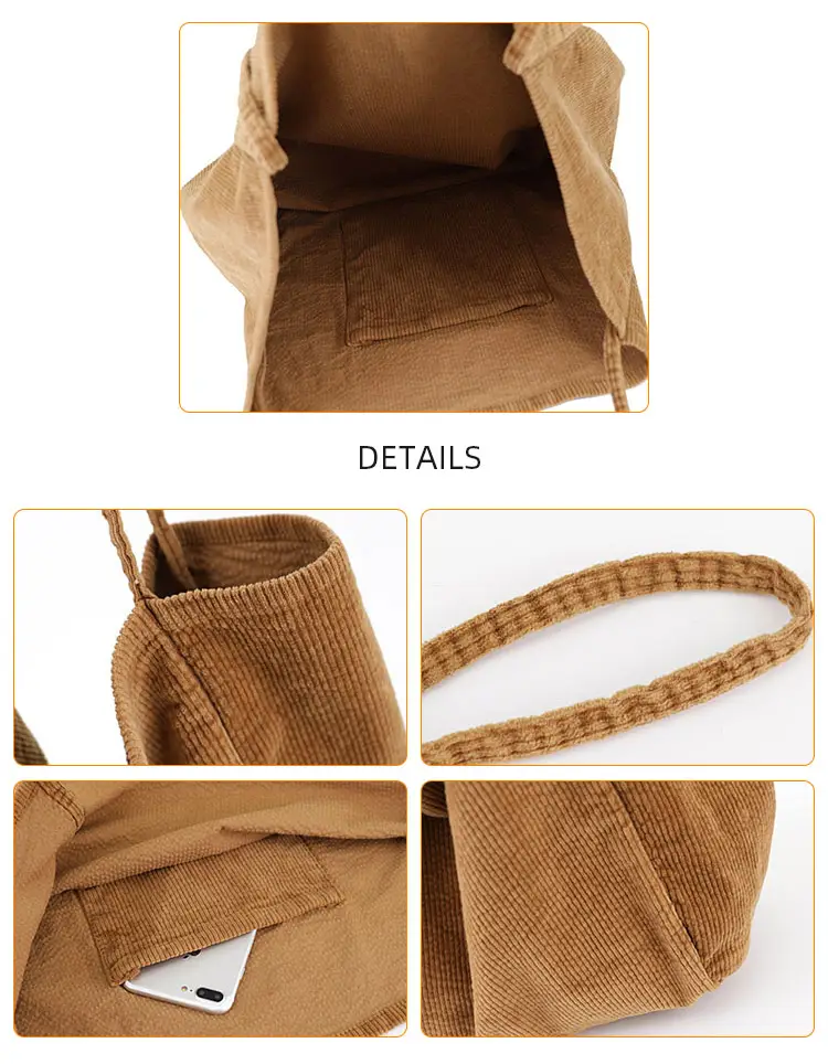 brown-corduroy-canvas-tote-bag-csh16-spacious-main-compartment brown-corduroy-canvas-tote-bag-csh16-spacious-main-compartment