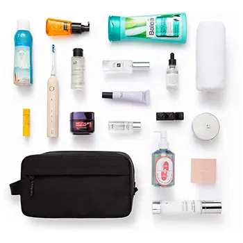 Wholesale Water-Resistant Toiletry Bag | Compact Nylon Travel Organizer for Business & Gym