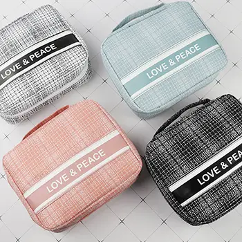 BEARKY New Style Small Fragrance Personalized Cosmetic Bags Square Travel Portable Nice Makeup Bags