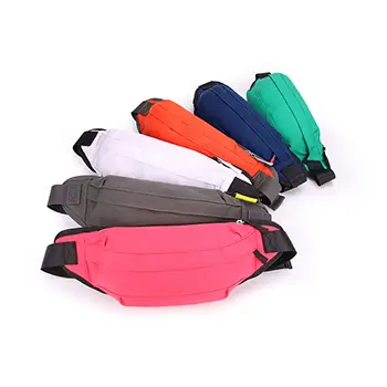 Multi-Color Waist Bag with Large Capacity and Adjustable Strap