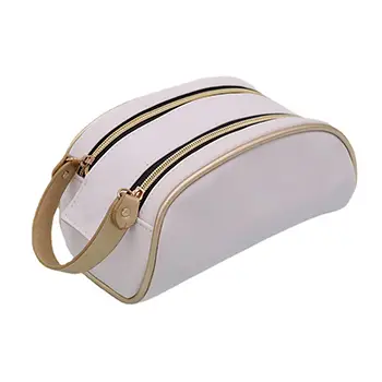 Factory Supply Wholesale Small Cosmetic Bags Oem Leather Make Up Bag