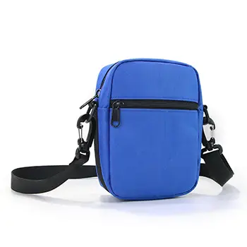 Compact Crossbody Bag with Adjustable Strap and Multi-Functional Pockets