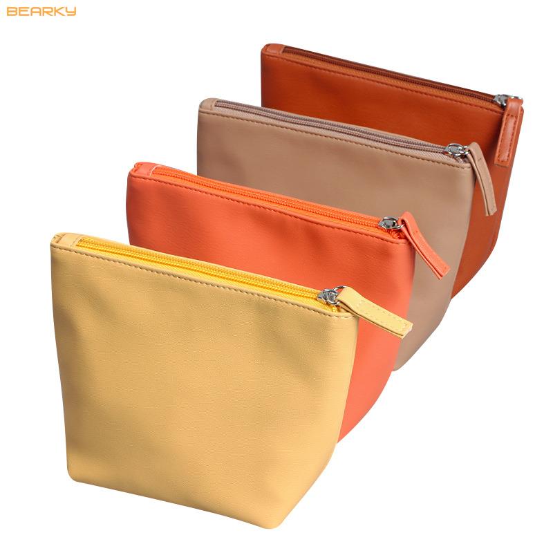 New Hot Sale Simple Style Fashion Creative Toiletry Bag Leather Mens Dopp Kit