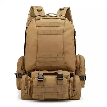 Compact Tactical MOLLE Backpack – Modular Design Rucksack for Versatile Use