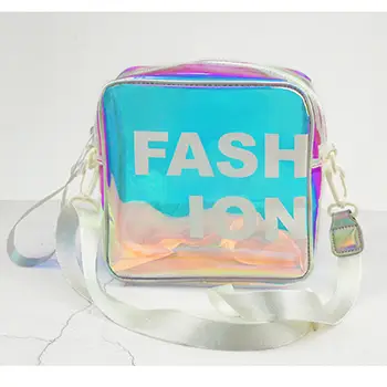 Laser Magic Color Toiletry Pouch High-value TPU Best Holographic Makeup Bag