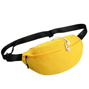  Customizable Classic Waist Bag with Earphone Port and Adjustable Strap