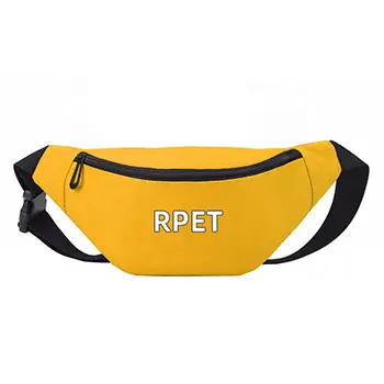 RPET Waist Bag with Adjustable Strap for Sustainable Style