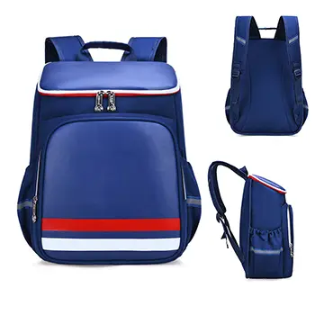 Large Capacity School Backpack with Insulated Compartment and Customizable Logo