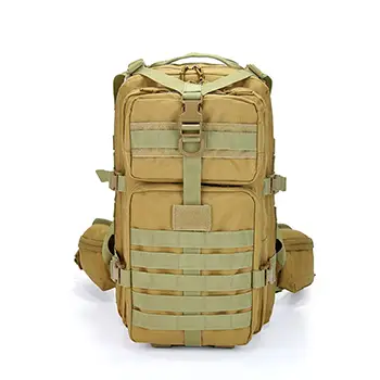 Medium Tactical Backpack with MOLLE System for Outdoor and Military Use