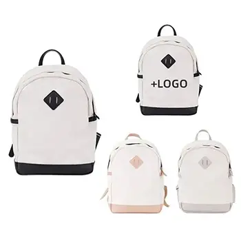 Minimalist Canvas Backpack with Stylish Design