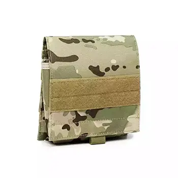  Tactical MOLLE Folding Dump Pouch with Compact Design