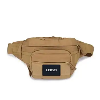 Tactical MOLLE-Compatible Waist Pack with Multi-Pocket Storage