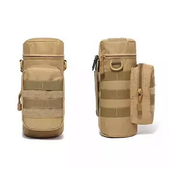 Tactical MOLLE-Compatible Water Bottle Pouch