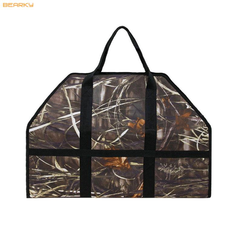 Multi-Style Heavy-Duty Firewood Tote Bag