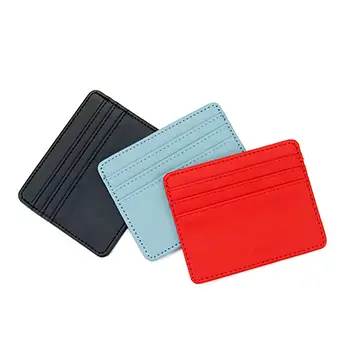 PU Leather Card Holder – Slim and Stylish Minimalist Wallet