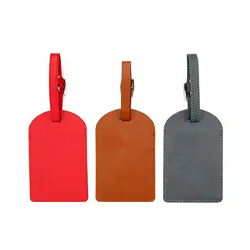 PU Leather Luggage Tag – Durable and Stylish Travel Accessory