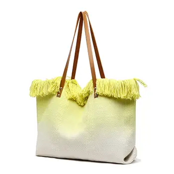 Stylish Canvas Beach Bag for Summer Essentials