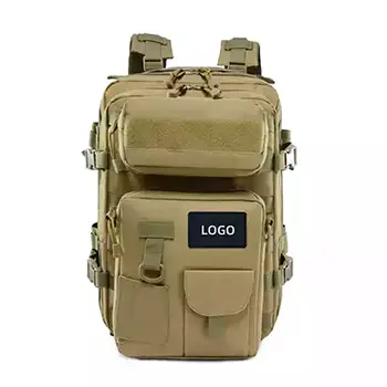 Tactical MOLLE Assault Backpack with Multi-Compartment Design