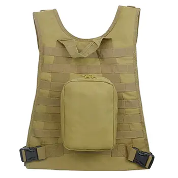 Tactical MOLLE Vest – Adjustable Military-Style Plate Carrier with Pouches