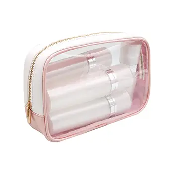 Direct Factory Clear Travel Toiletry Bag Creative Wholesale Custom Makeup Bags