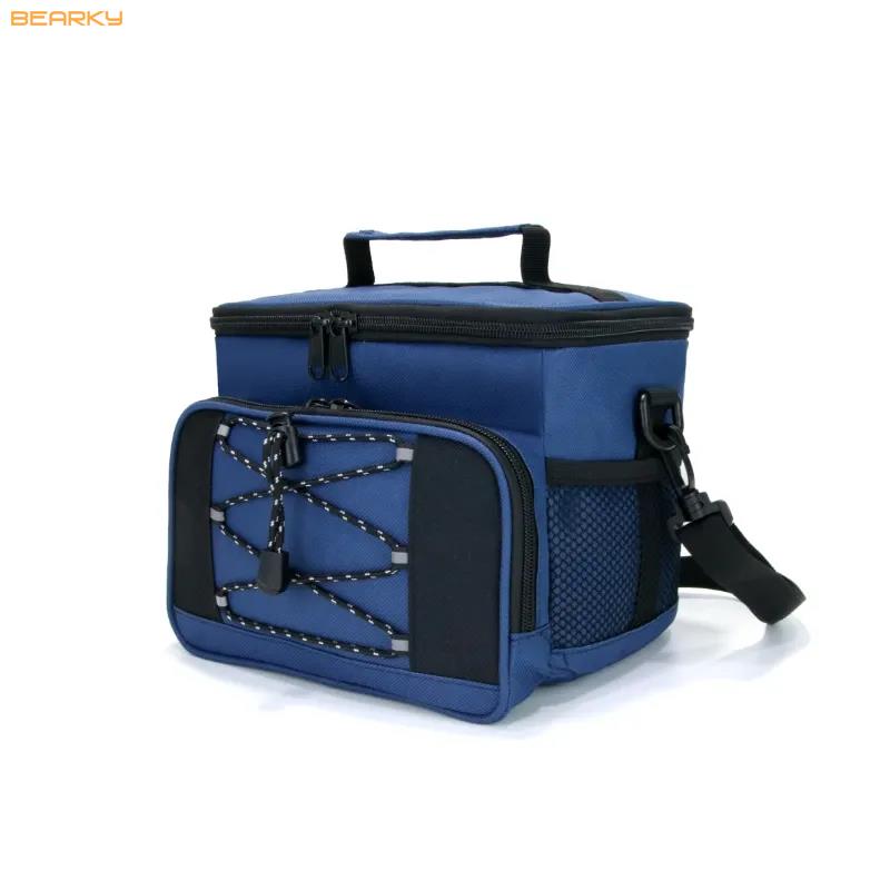  Versatile Insulated Cooler Bag with External Bungee Cord