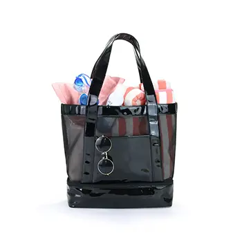 Versatile PVC Tote Bag with Spacious Design