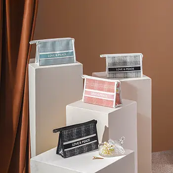 Premium Woven Travel Cosmetic Organizer - Beauty Brand OEM Bulk Line