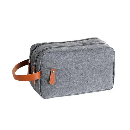 New Men's Hanging Cosmetic Pouch Bag Oxford Fabric Wholesale Toiletry Kit Bag