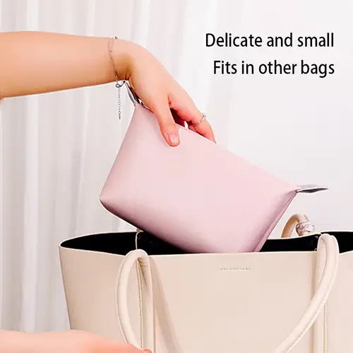 The New Heart-moving Dumpling Wash Cute Ladies Toiletry Bag Convenient Hand Candy Color Extra Large Makeup Bag