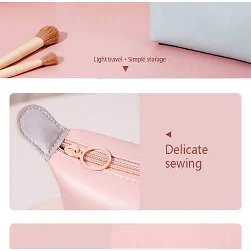 The New Heart-moving Dumpling Wash Cute Ladies Toiletry Bag Convenient Hand Candy Color Extra Large Makeup Bag