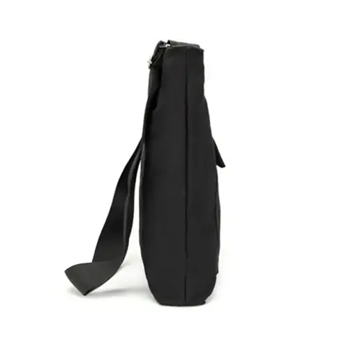 Minimalist Canvas Shoulder Bag with Large Storage and Adjustable Strap